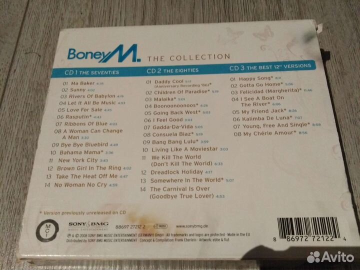 Boney M cd