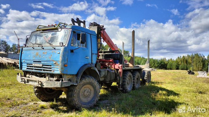 Камаз 43118 с кму 2008 г.в