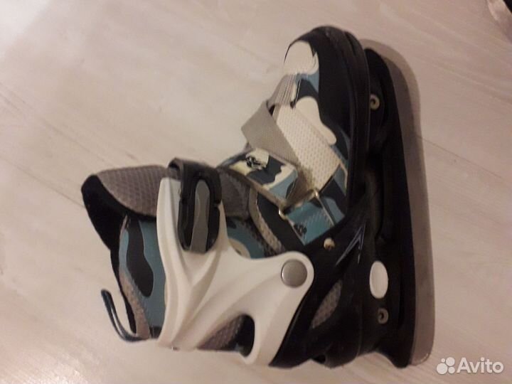 Коньки детские раздвижные 35 38