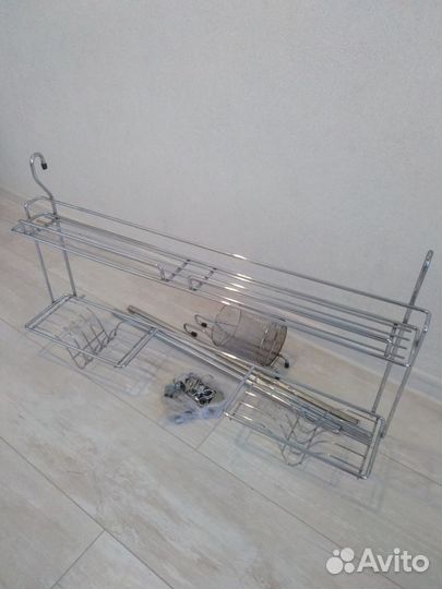 Полка для посуды, бокалов, ложки, вилкибу