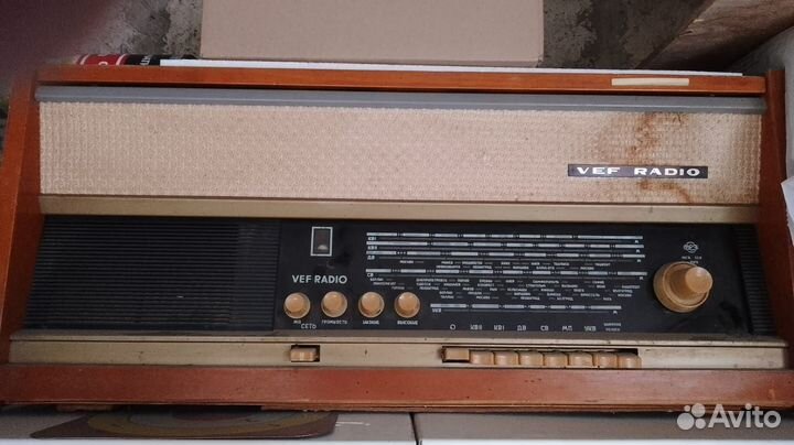 Радиола vef radio