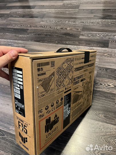 Asus TUF gaming i7 12700H 16 512 RTX 4050 Гарантия