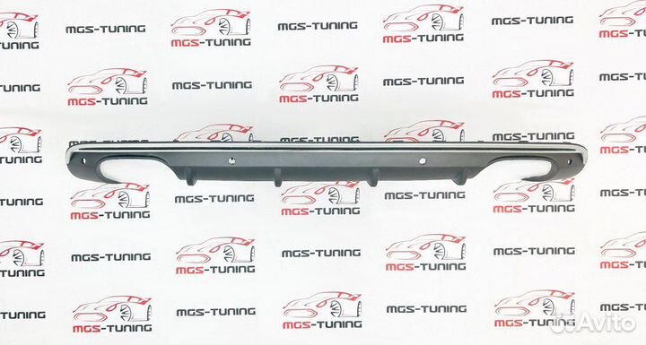 Диффузор на Audi Q5 08-16 гг. SQ5 для S-line