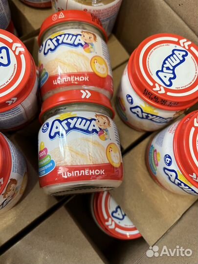 Пюре цыпленок Агуша