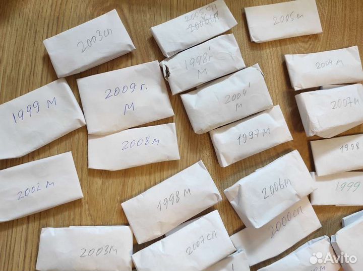 Коллекция монет 1 копейка Россия