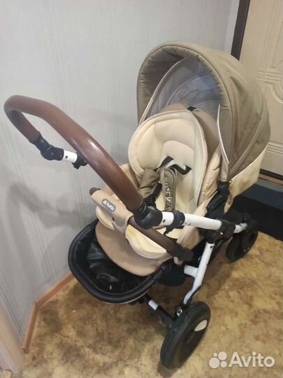 Коляска zippy tutis 2в1 прогулочная люлька детская