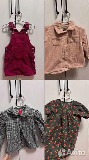 Вещи на девочку пакетом 92