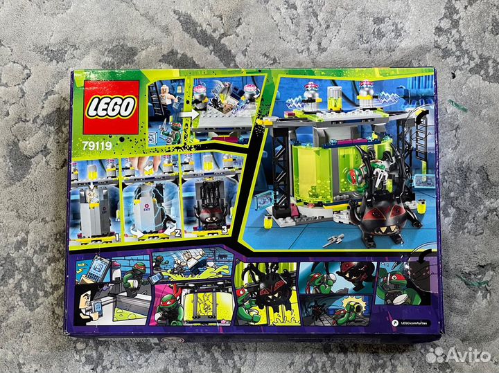 Lego Ninja Turtles 79119 Лего Черепашки Ниндзя