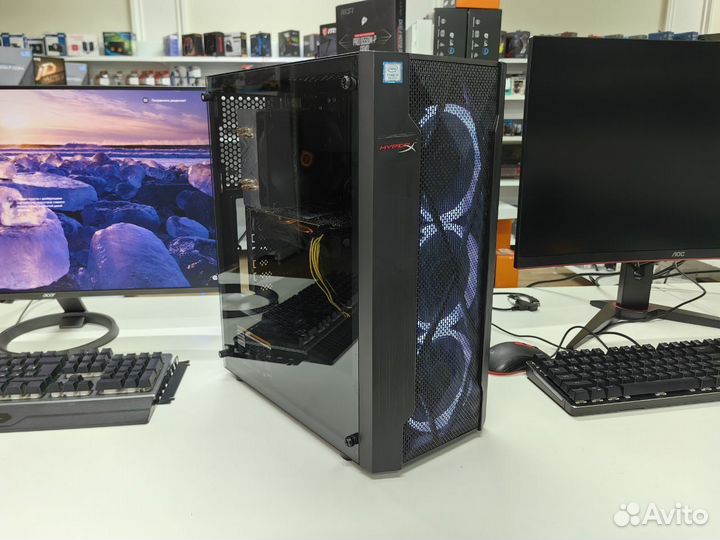 Игровой пк 10100+rx570xt