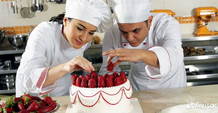 Без опыта помощник кондитера
