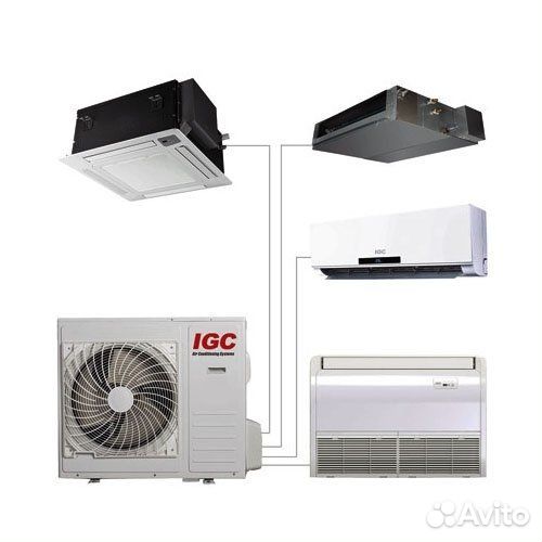 Мульти-сплит система IGC RAM3-M21UNH
