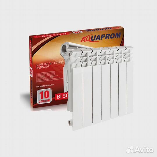 Радиатор биметаллический aquaprom 500*80