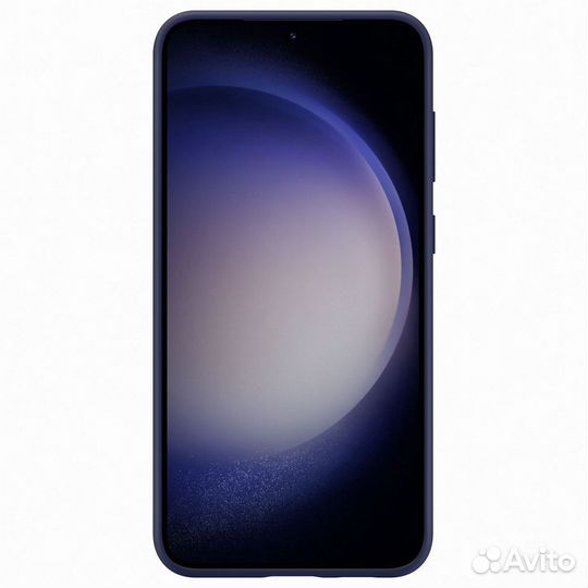 Оригинал Samsung Silicone Case Galaxy S23+ Синий