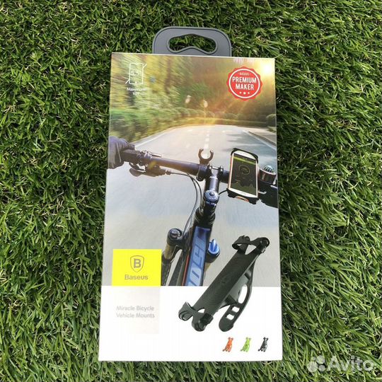 Держатель телефона для велосипеда Baseus BY01