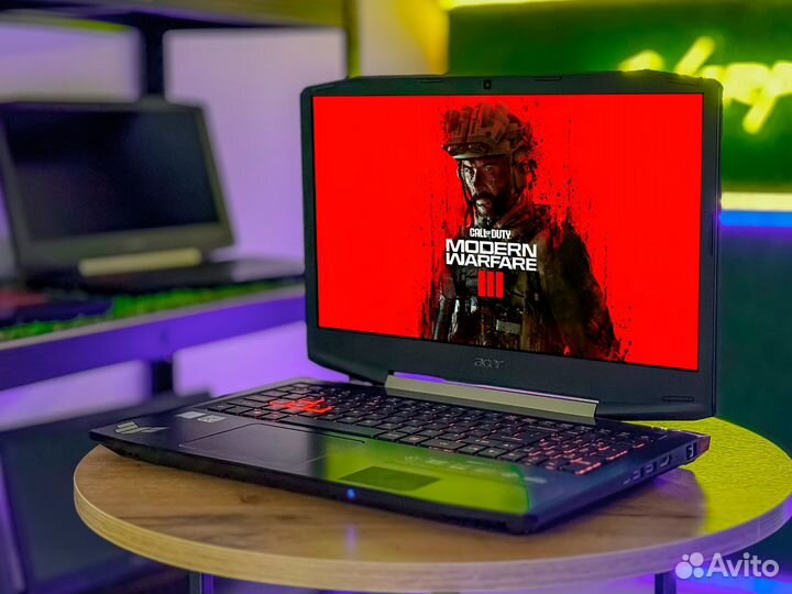 Ноутбук Acer Nitro: i5 + GTX 1050Ti + SSD