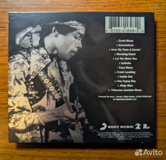 CD Jimi Hendrix - People, Hell And Angels