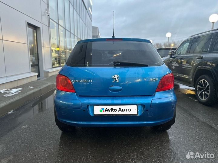 Peugeot 307 1.6 AT, 2007, 196 000 км