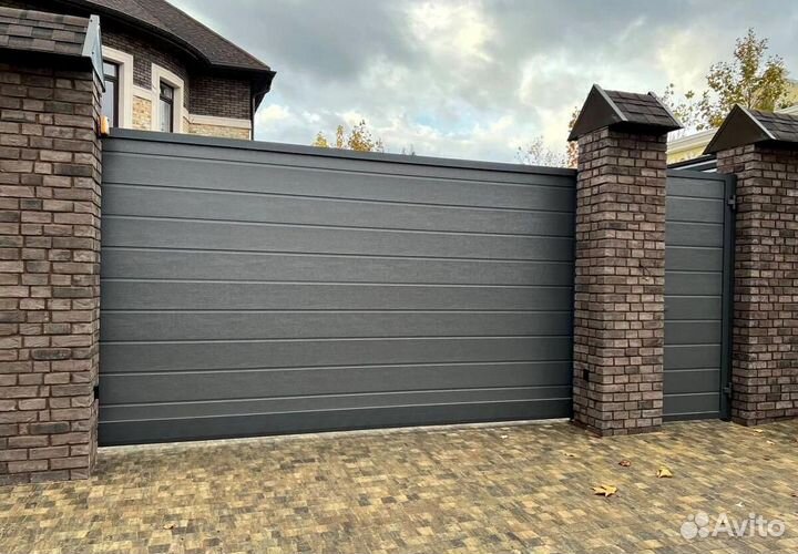 Секционные ворота