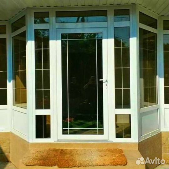 Пластиковые окна. остекление коттеджей