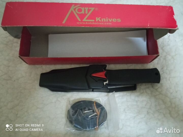 Нож для дайвинга katz avenger BT-10 DR