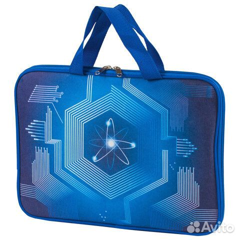 Папка на молнии с ручками brauberg, А4, 1 отделени