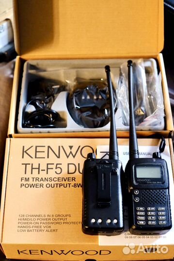 Kenwood TH-UVF5 Dual Band (3 шт.)