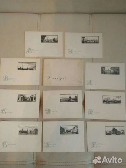 Наборы открыток по 200 р