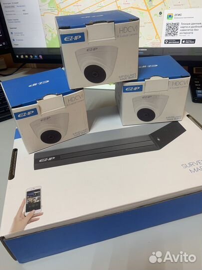 Бюджетный комплект видеонаблюдения