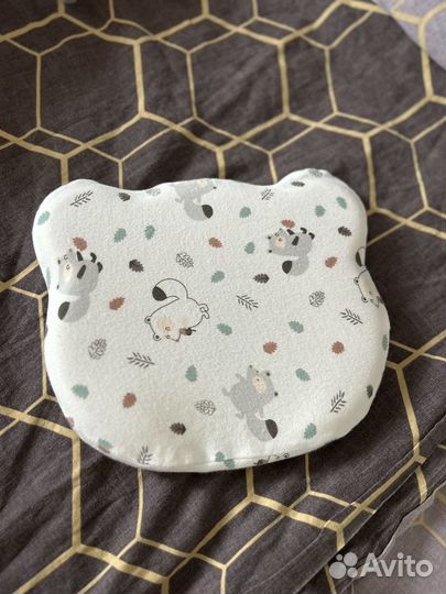 Подушка ортопедическая для новорожденных