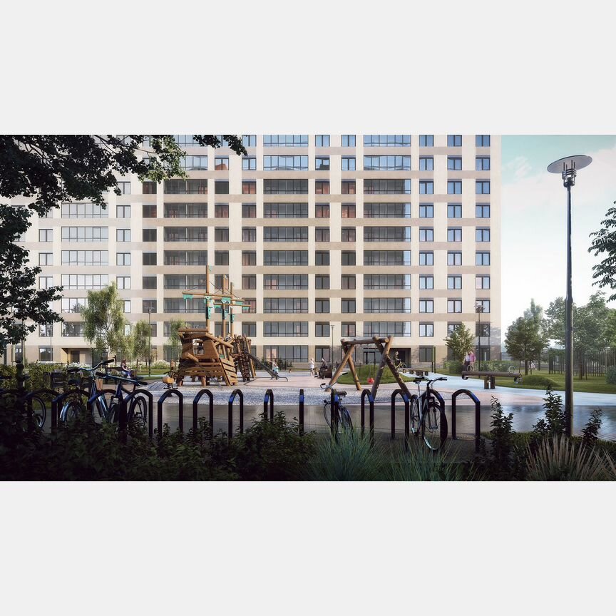 Квартира-студия, 28,8 м², 2/16 эт.