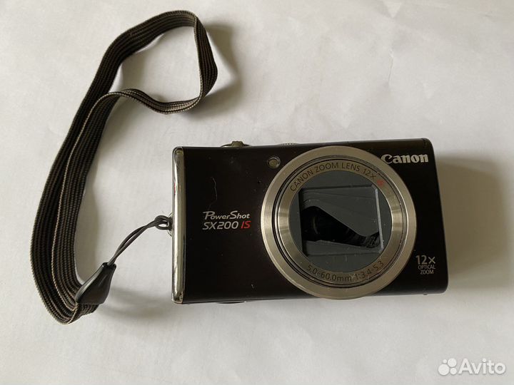 Цифровой фотоаппарат PowerShot SX200 IS