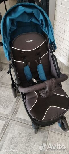 Коляска прогулочная Babyton Comfort Plus Blue