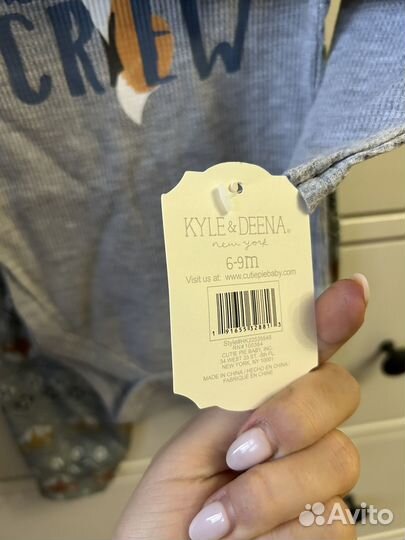 Комплект одежды для детей Kyle&Deena 6/9мес. новый
