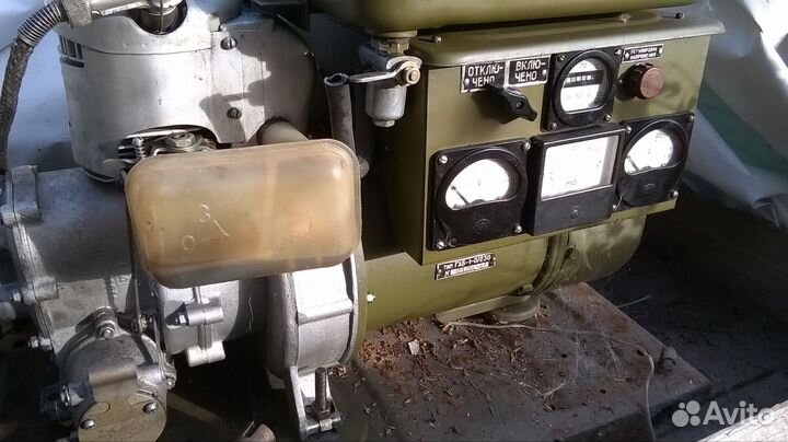 Бензиновый генератор армейский габ-1-0/230