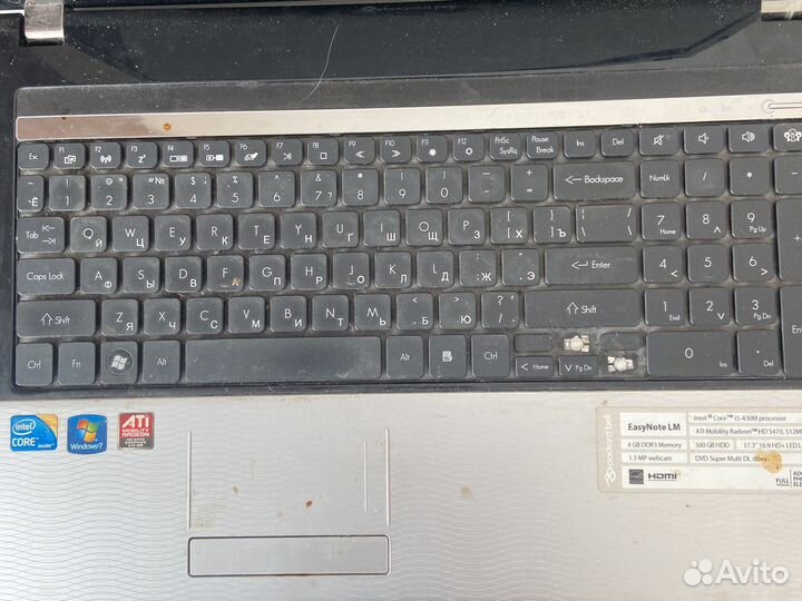 Ноутбуки packard bell ms2290