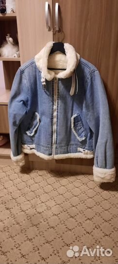 Джинсовая куртка женская 46 48