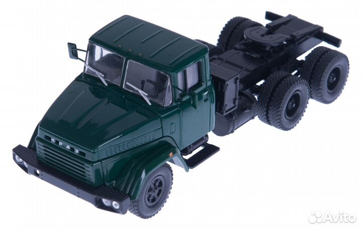 Краз-6444 седельный тягач (1985-1994), зелёный