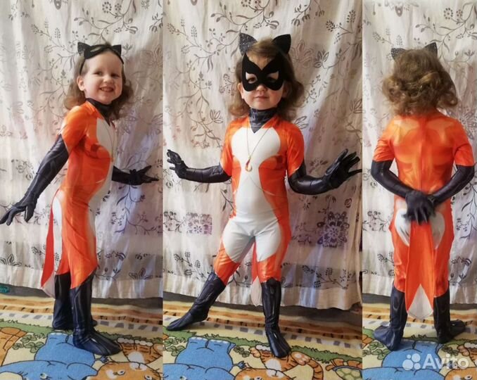 Леди Баг, Супер Кот, Лиса, Пчела, Кролик