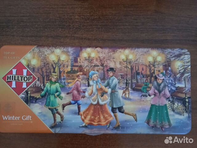 Набор жестяных банок из под чая