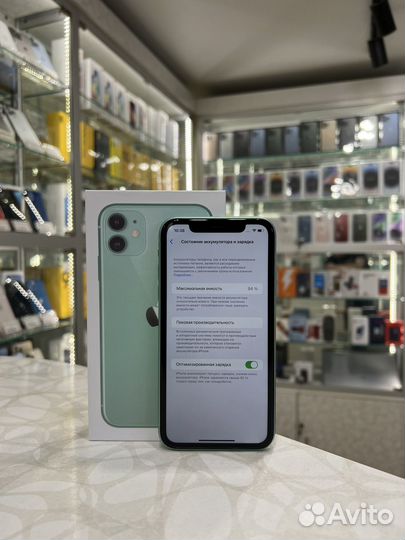 iPhone 11 256gb бу green