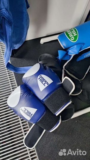 Боксерские перчатки 12 oz кожа