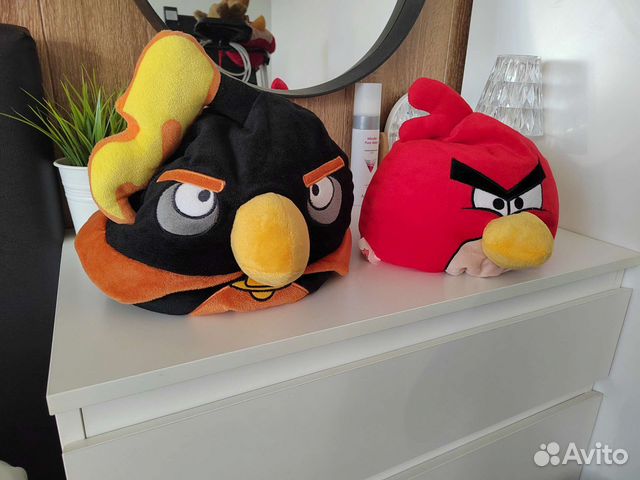 Angry Birds игрушки подушки