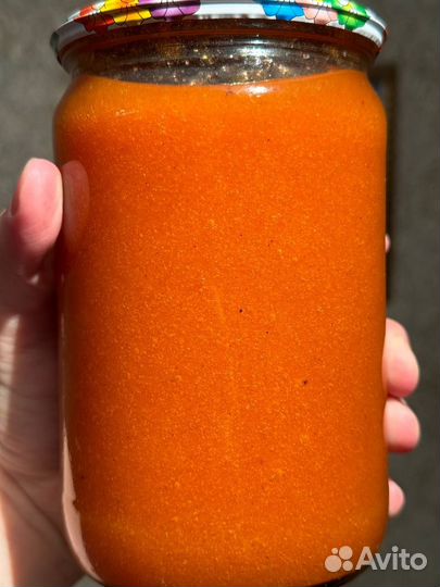 Облепиховое варенье без косточки