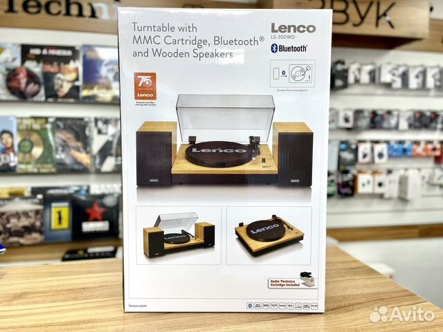 Виниловый проигрыватель Lenco LS-300