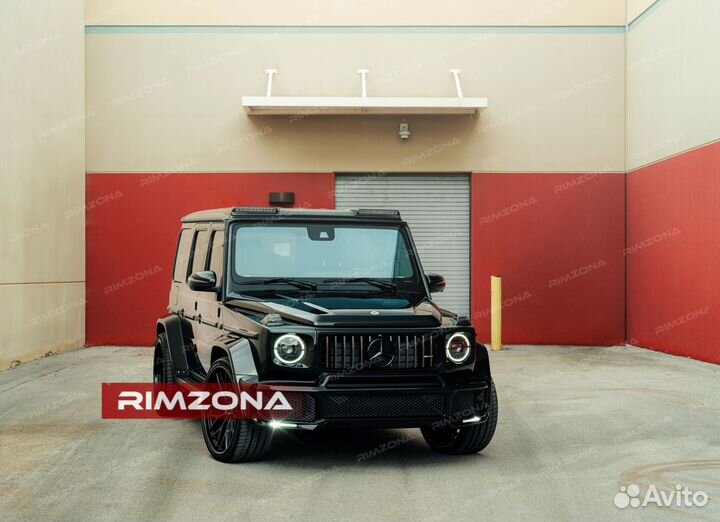 Кованые диски R22 на Mercedes G-Class AMG