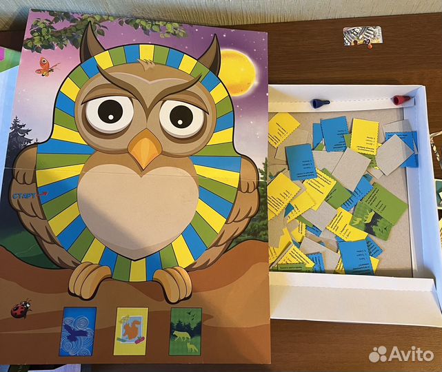 Настольная игра (животный мир россии)