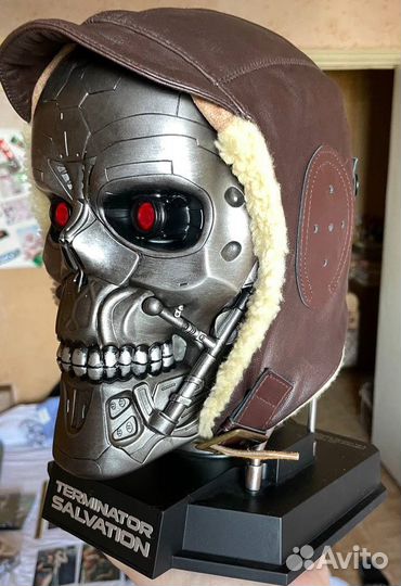 Кожаный шлем пилота из аниме «Небесные тихоходы»