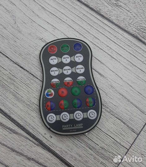 Светомузыка мини-лазер Тюлень 60 узоров