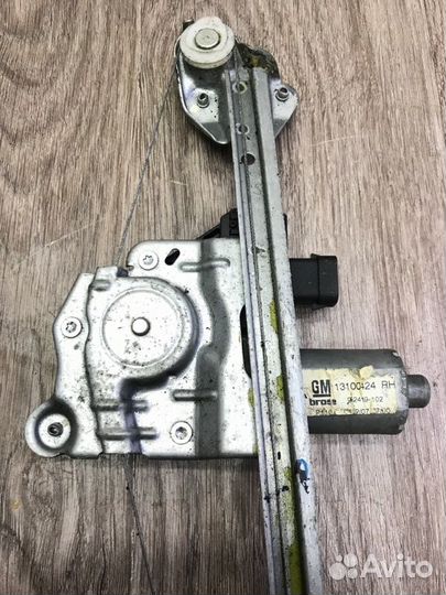 Стеклоподъемник задний правый Opel Astra H хетчбэк