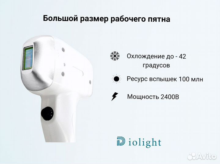 Диодный лазер Diolight UltraMax 2400в